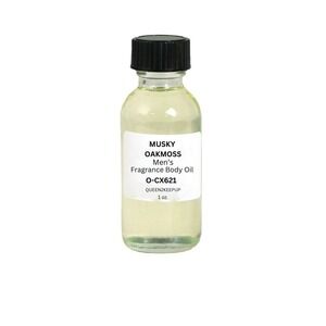Musky Oakmoss (Men) Body Oil 1 oz Fragrance All Natural Scent